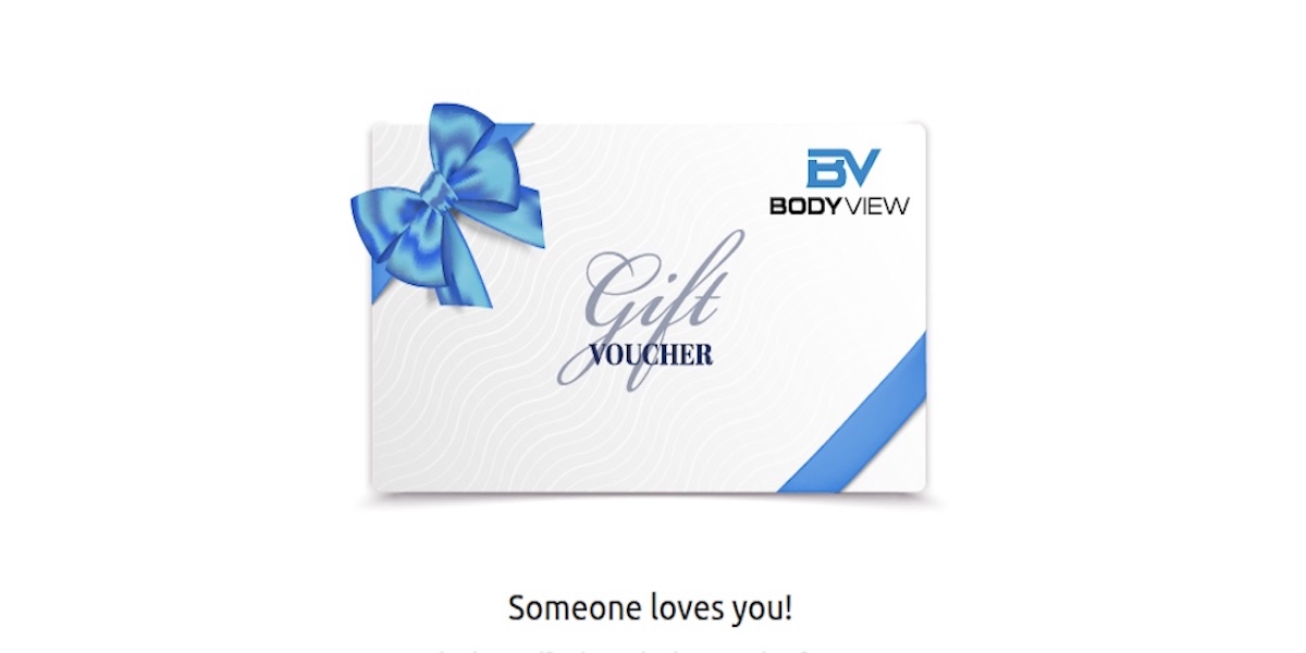 The Ultimate Gift: Give your loved one the Blueprint of Their Body with a BodyView Gift Voucher