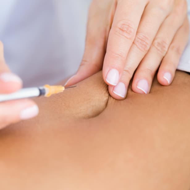 GLP1 - person using injection