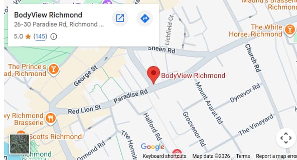 Map preview for BodyView Richmond