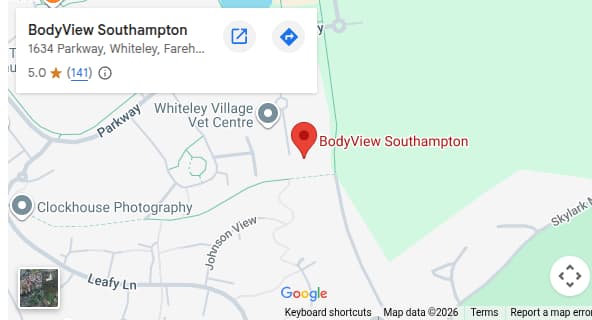 Map preview for BodyView Southampton