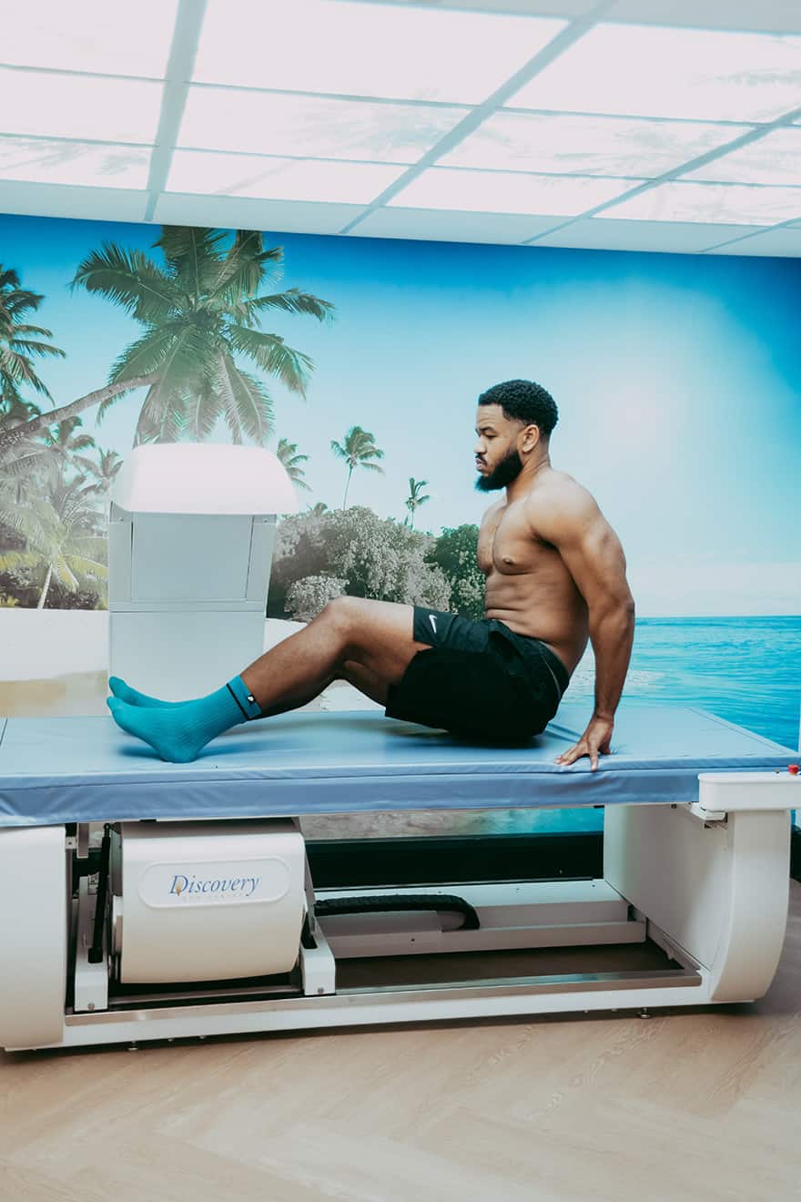 BodyView reception for DEXA scanning facility in Richmond, London