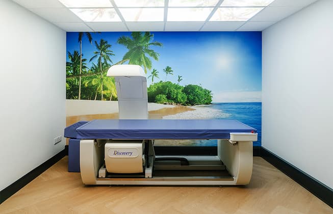 A photo of our DEXA scanner in Richmond