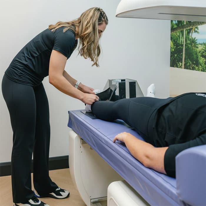 DEXA Bone Health scan illustration