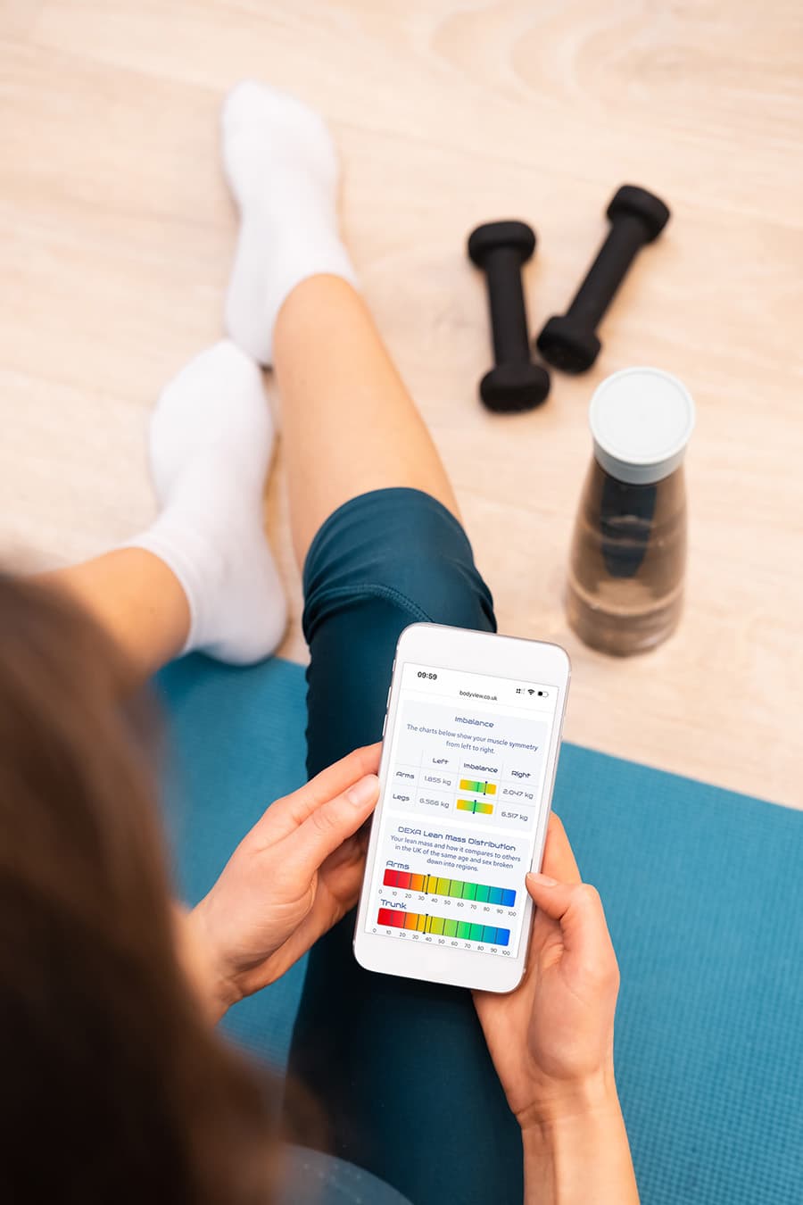 DEXA Body Composition Report example